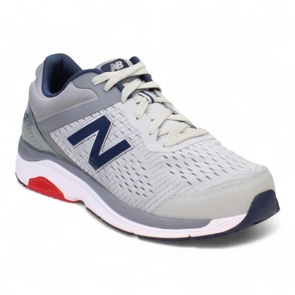 New Balance Men\'s 847 V4 Extra Wide Walking Shoe in Silver Mink/Gunmetal main image 11